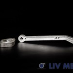 Elliptical coupling Ø 6/4'', 2'' and Aluminum handles for opening the valve