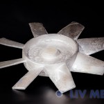 Aluminum fins for ventilation - Ø 300 - 1000